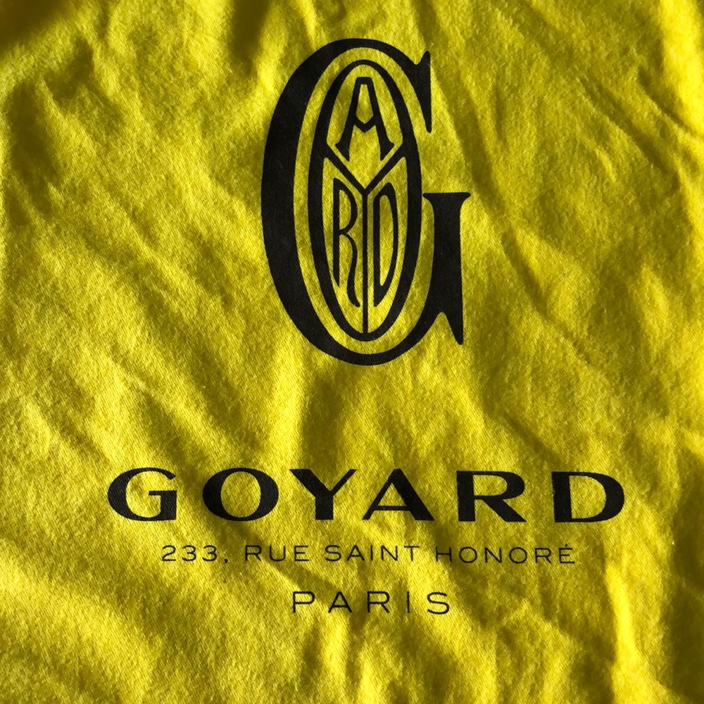 Authentic Goyard dust bag 20x27